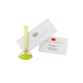 White Lotus Jade Roller Massager for Face and Body